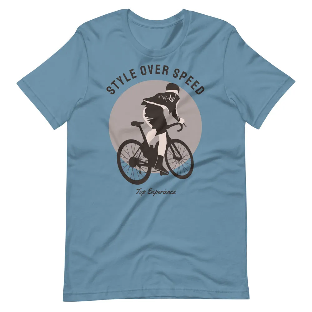 Style Over Speed Unisex Cycling T-Shirt