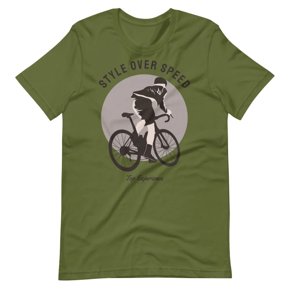 Style Over Speed Unisex Cycling T-Shirt
