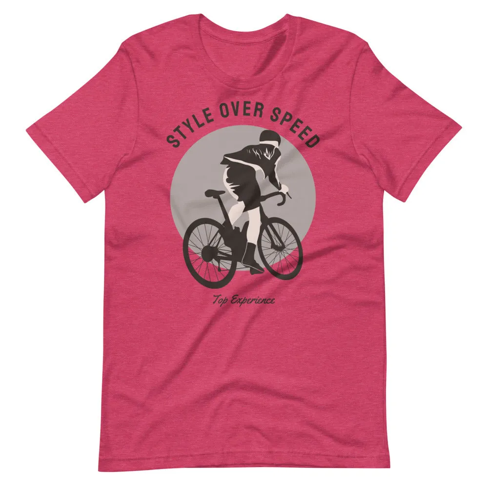 Style Over Speed Unisex Cycling T-Shirt
