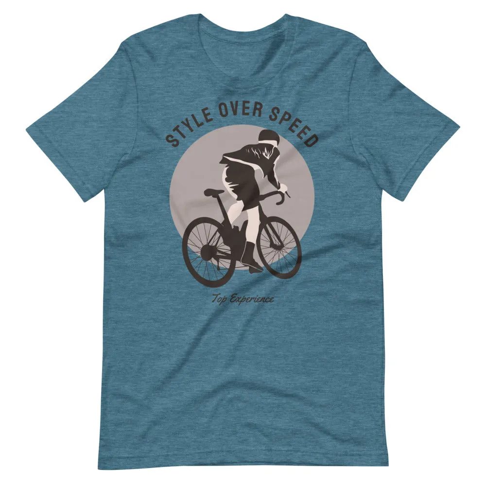 Style Over Speed Unisex Cycling T-Shirt