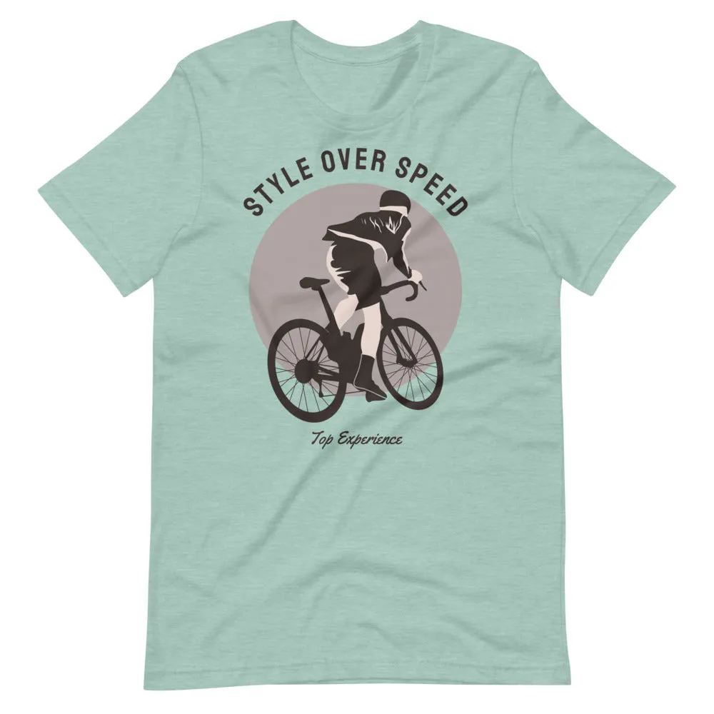 Style Over Speed Unisex Cycling T-Shirt
