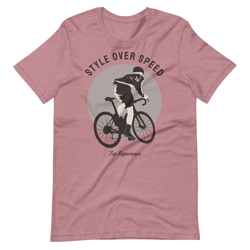 Style Over Speed Unisex Cycling T-Shirt