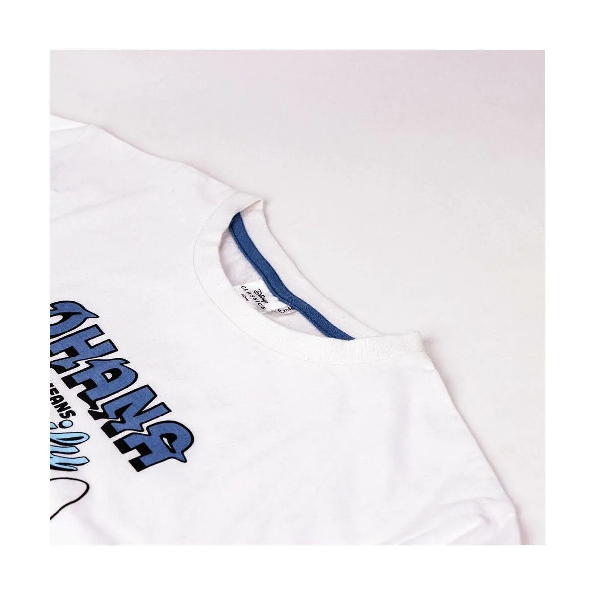 T-shirt à manches courtes homme Stitch Blanc