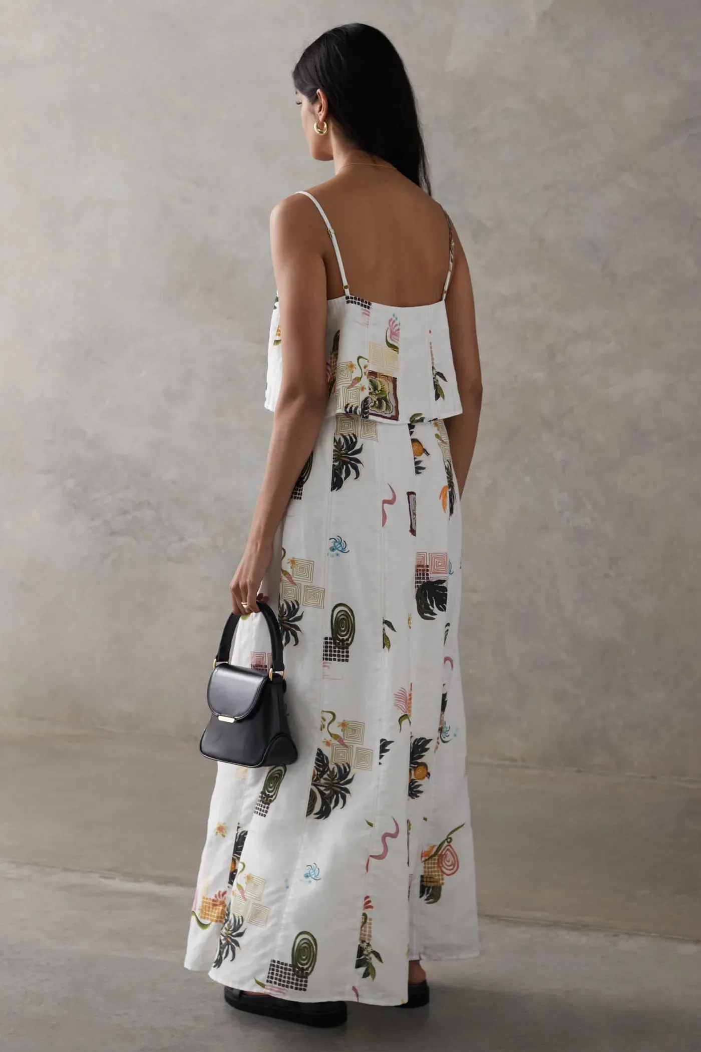 The Rita Skirt in Valencia Print
