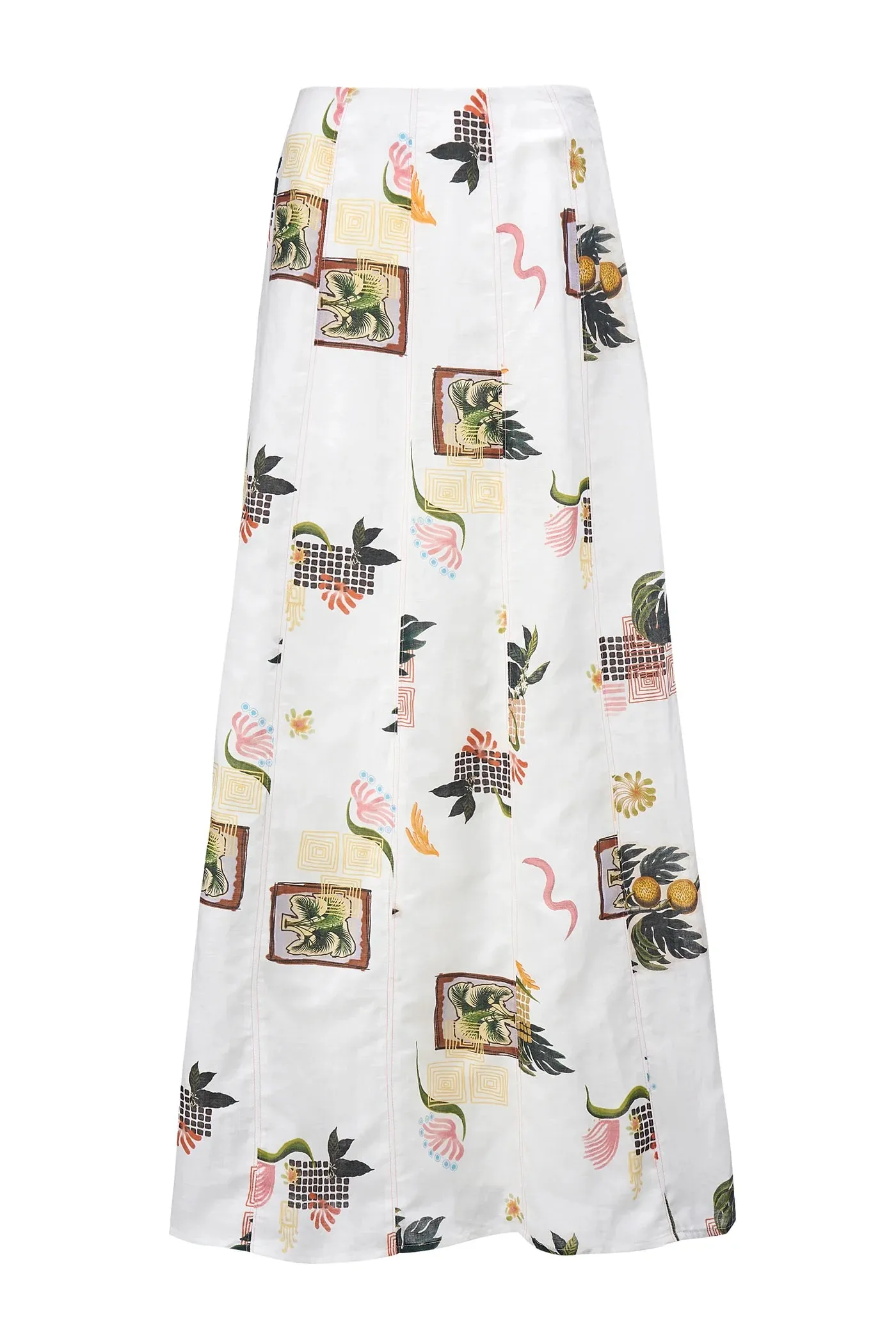 The Rita Skirt in Valencia Print
