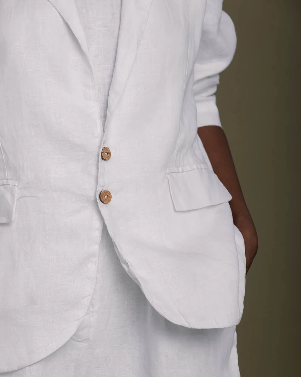 The She’S Everything Blazer - Coconut White