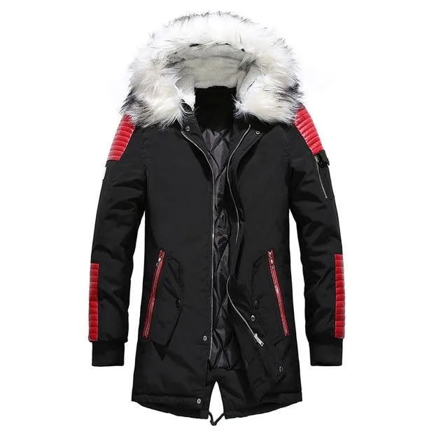 Thicken Windproof Warm Men Outerwear