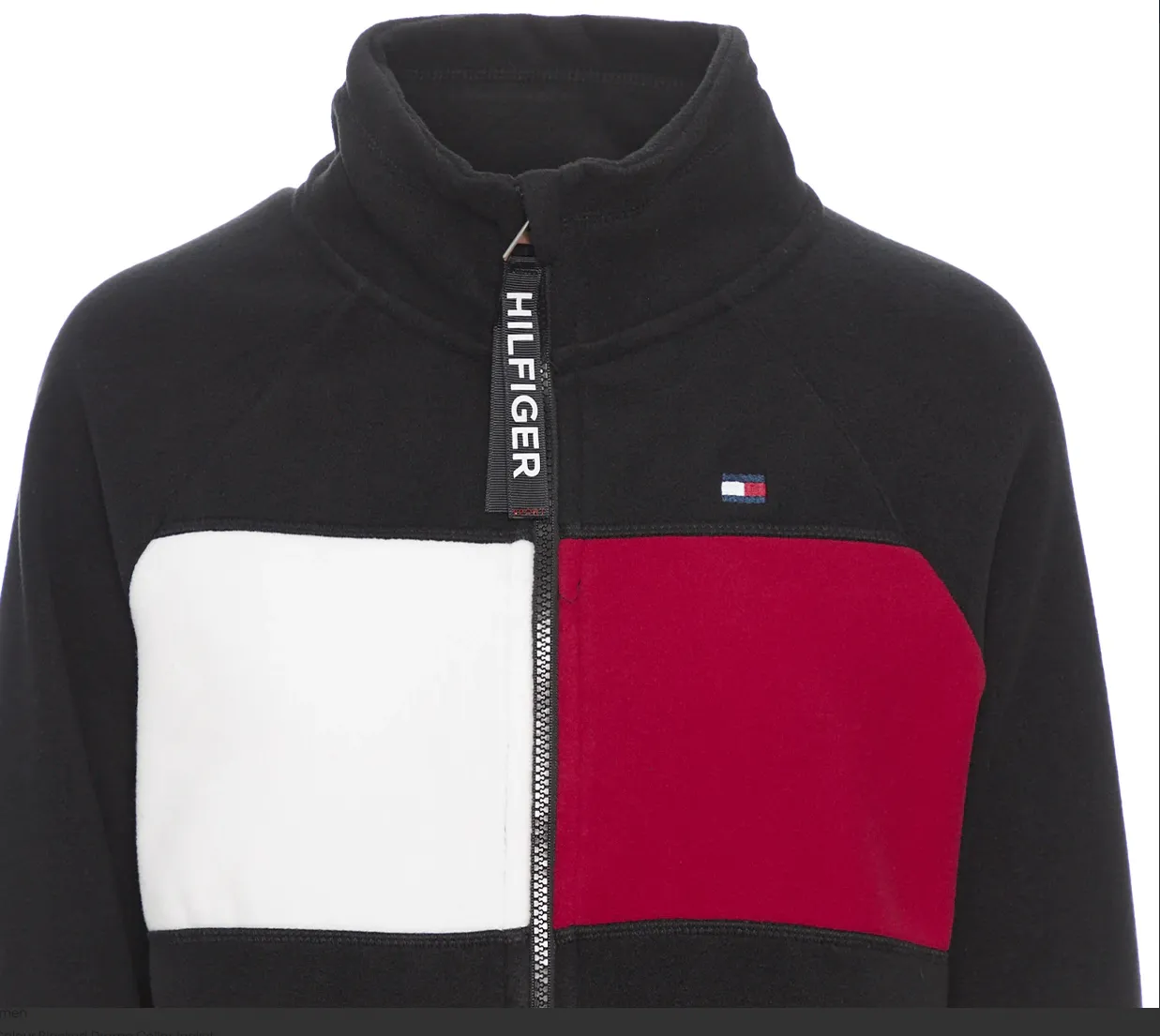 Tommy Hilfiger Sport Plus Size Colorblocked Hooded Jacket, Size 1X
