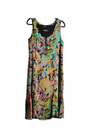 TRIBAL Women Shift Dresses Regular fit in Green - 12