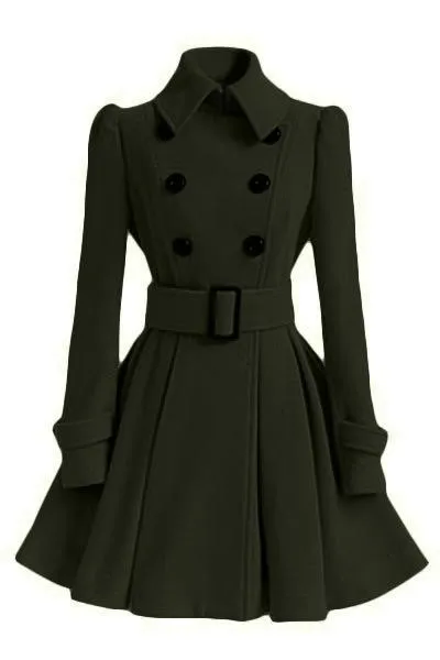 Winter Warm Woolen Parka