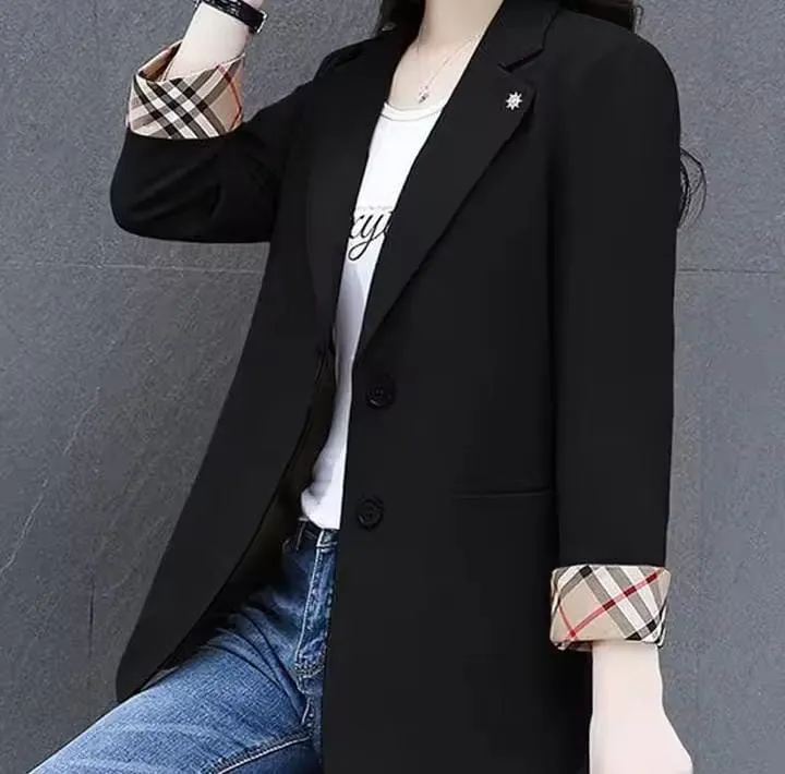 Women's Casual Coat Long Sleeve Jacket   593811