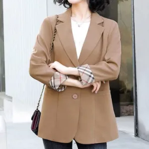 Women's Casual Coat Long Sleeve Jacket   593811