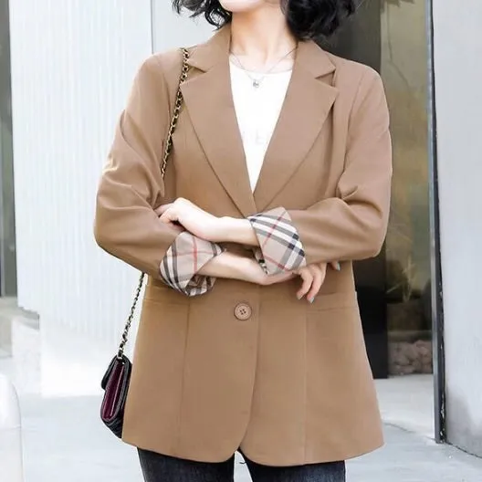 Women's Casual Coat Long Sleeve Jacket   593811