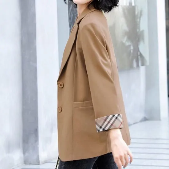 Women's Casual Coat Long Sleeve Jacket   593811