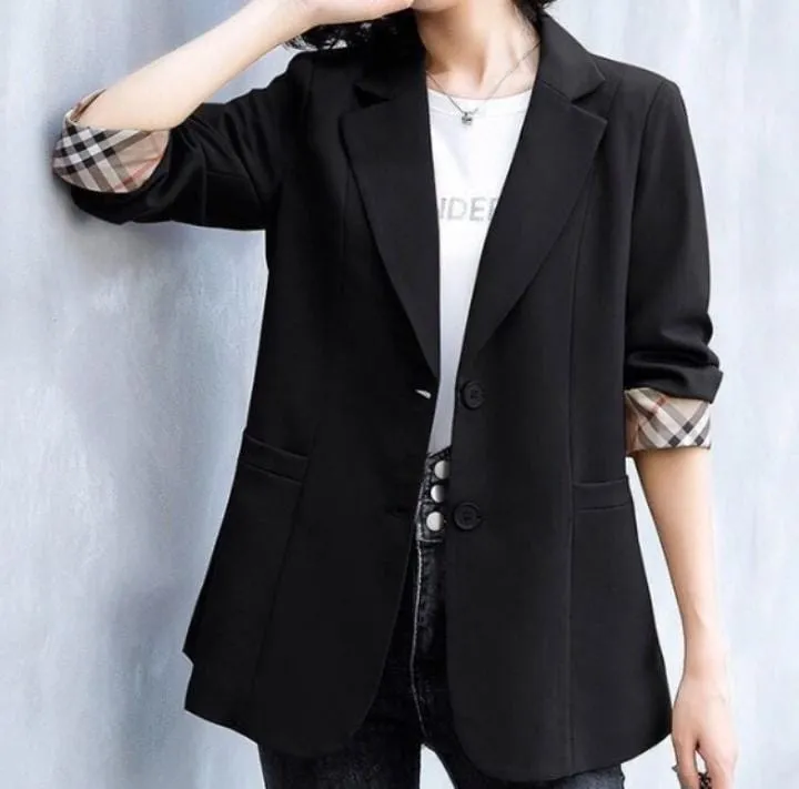 Women's Casual Coat Long Sleeve Jacket   593811