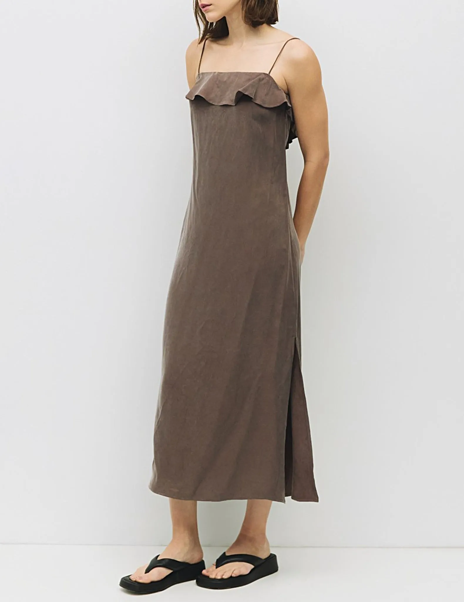 Zaire Ruffled Coco Shift Dress